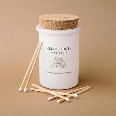 KELLY + JONES WINE CABIN CANDLE - Smith & Brit Boutique and Spa